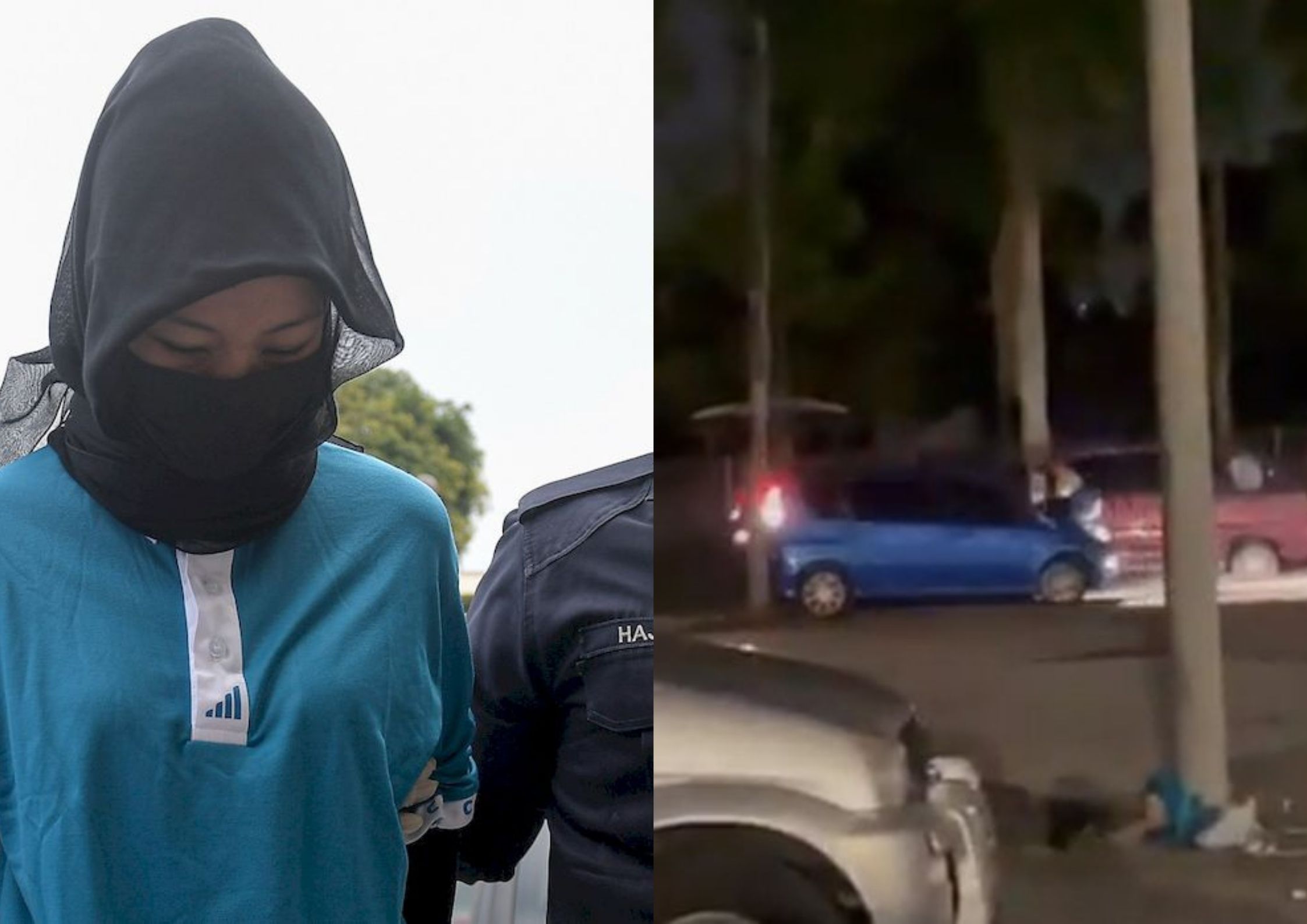 The incident happened at a parking lot of a fast-food restaurant in Section 9, Bandar Baru Bangi