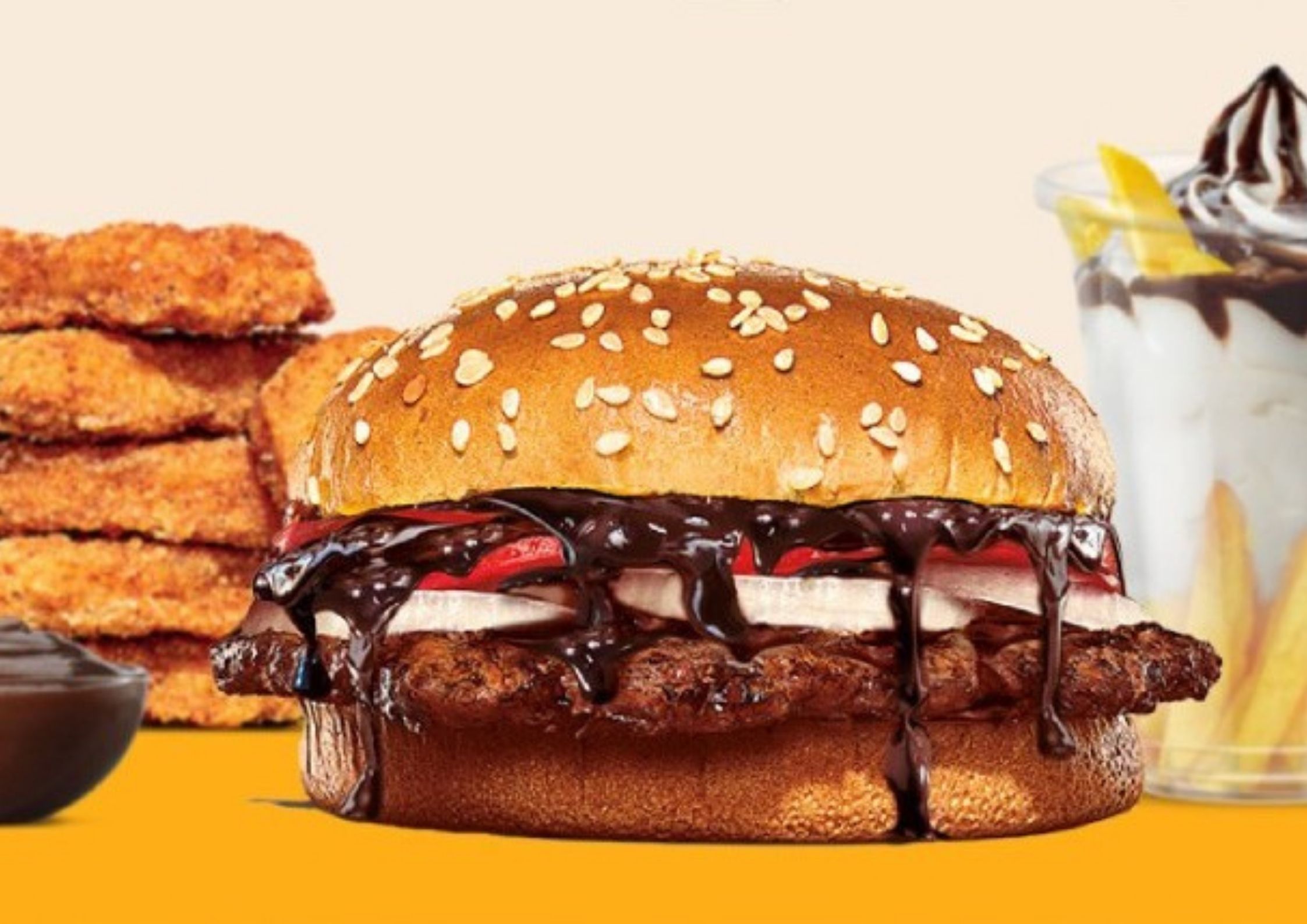 The Chocolate Whopper will only be available until 15 April, 2021.