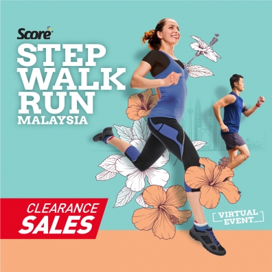 Let's create a healthier nation with SCORE Step Walk Run Malaysia.