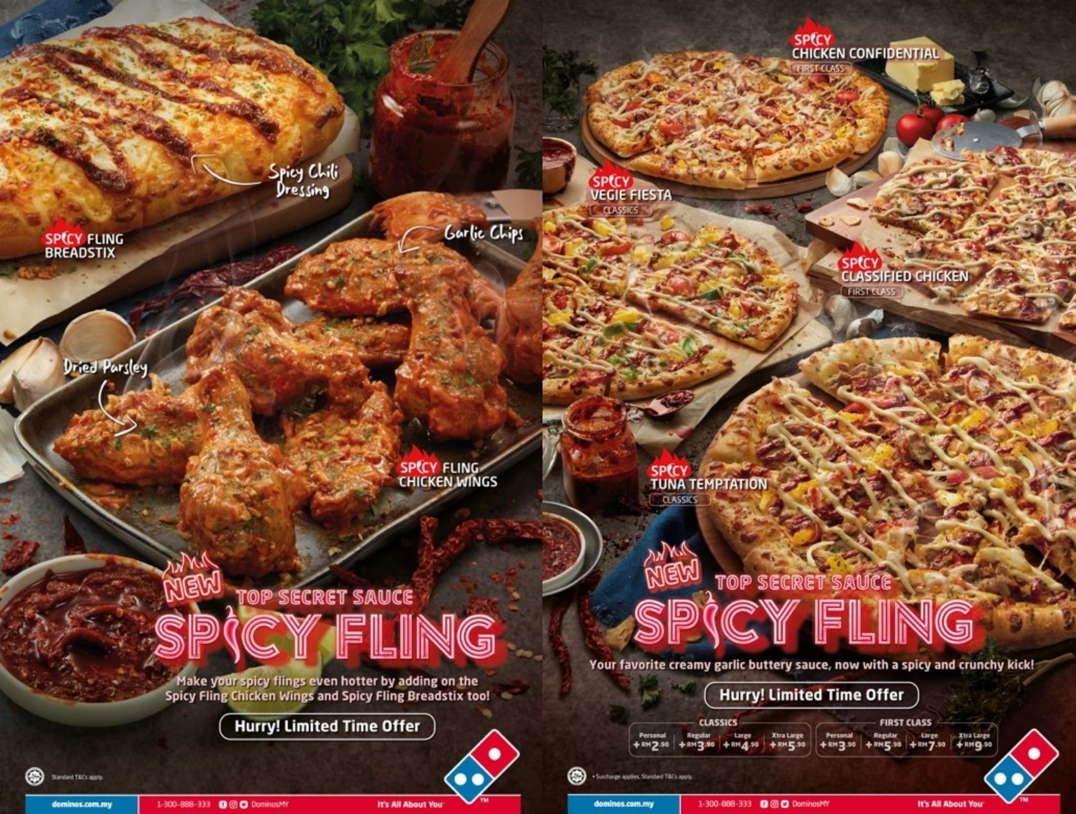Need some spice in your life? Then Domino’s new pizza is meant for you!