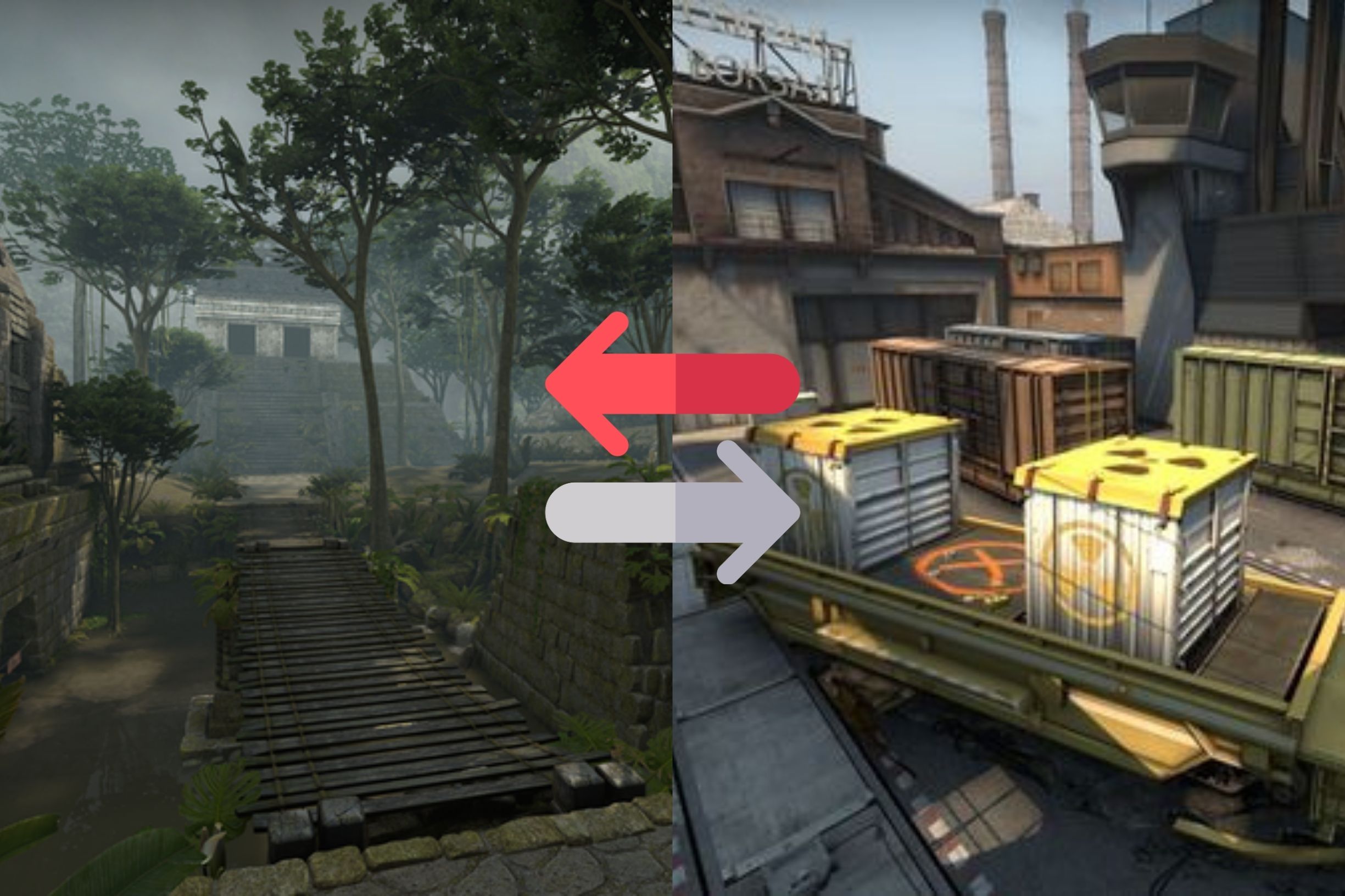 This was the first time the game had changed the map pool ever since they replaced Cache with Vertigo in 2019.