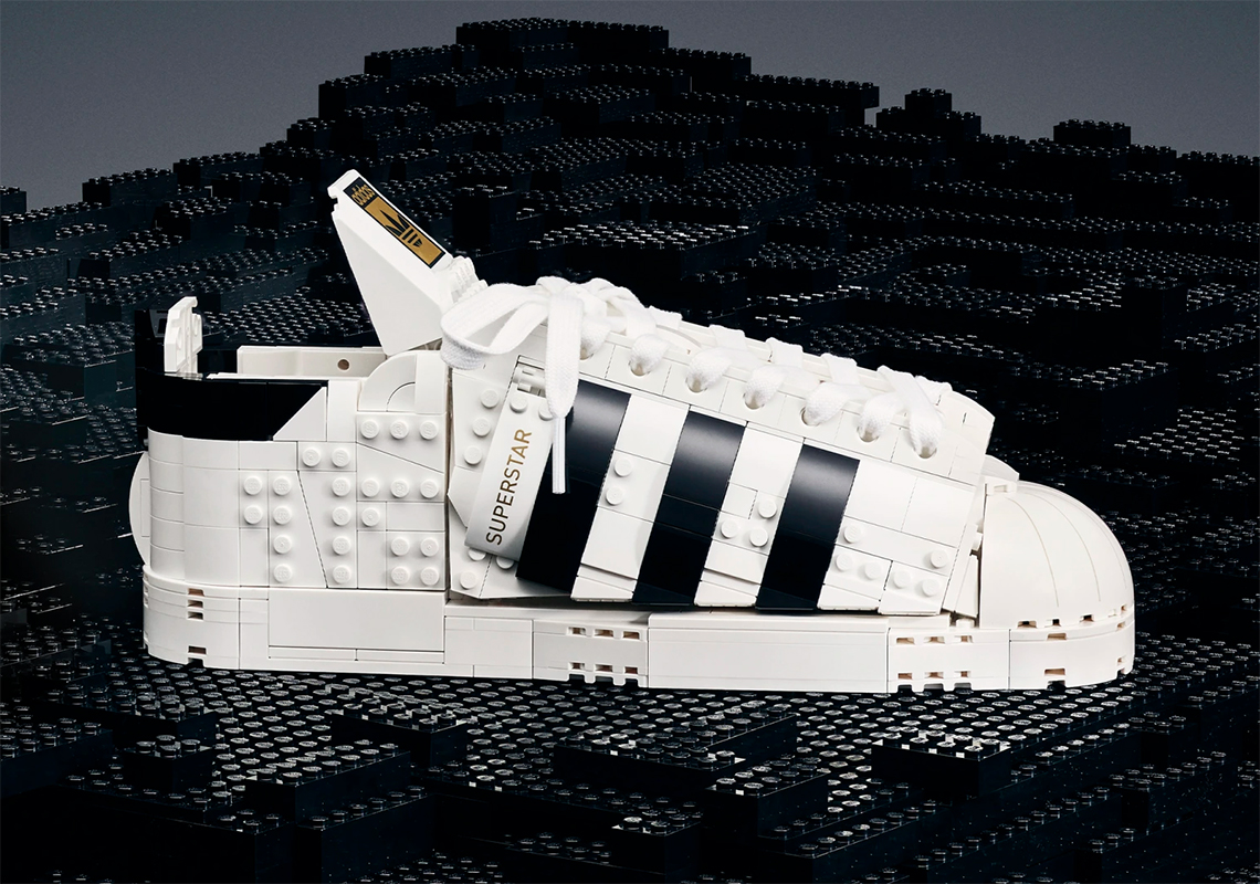 The shoe will be built entirely out of LEGO bricks and no you cannot wear them (or at least we don’t advice you to).