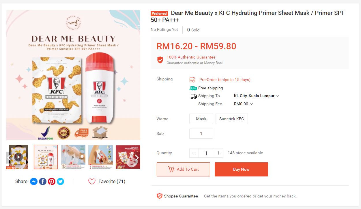 Hmmmm. It says preferred seller… Should we try?