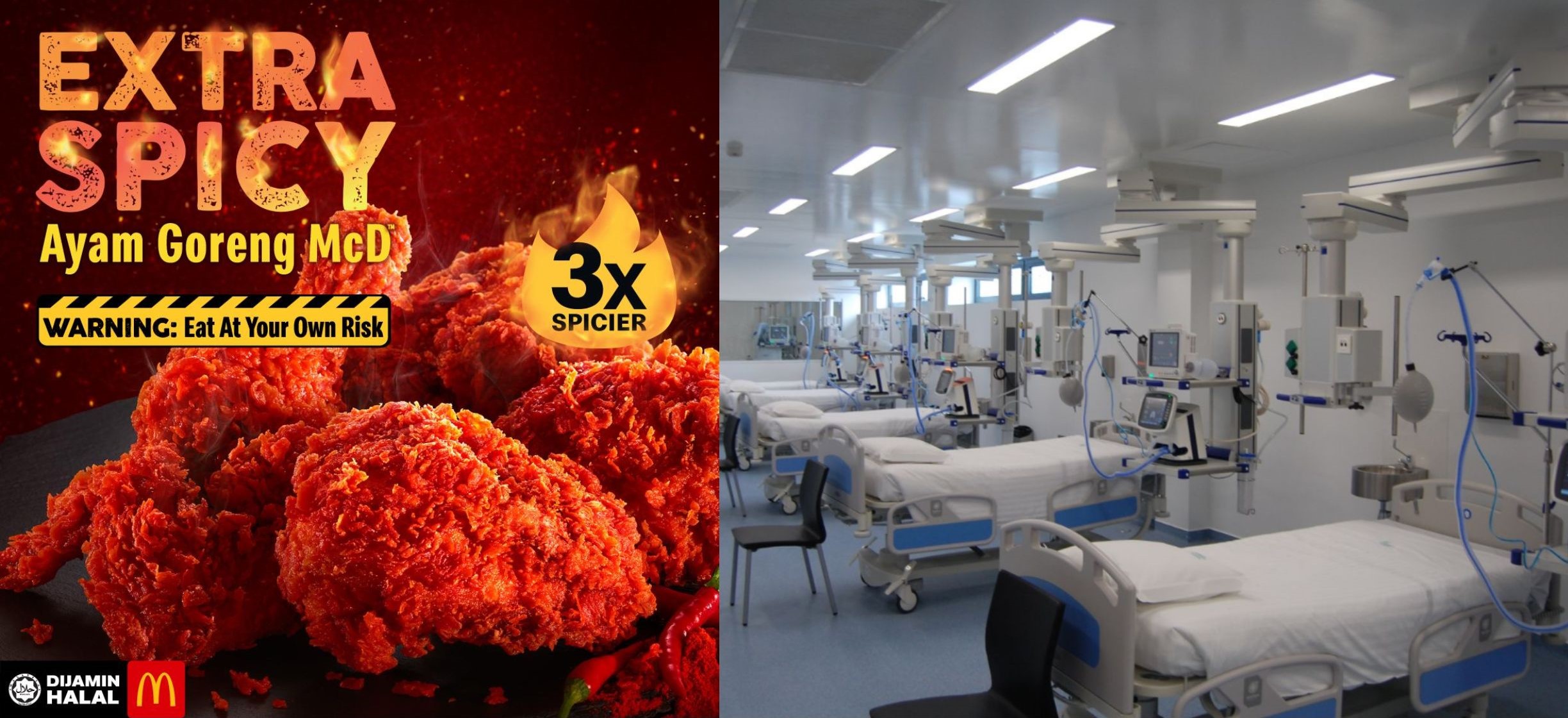 If you’re one who can’t handle spicy then I 10/10 DO NOT RECOMMEND trying the new 3x Spicy Fried Chicken