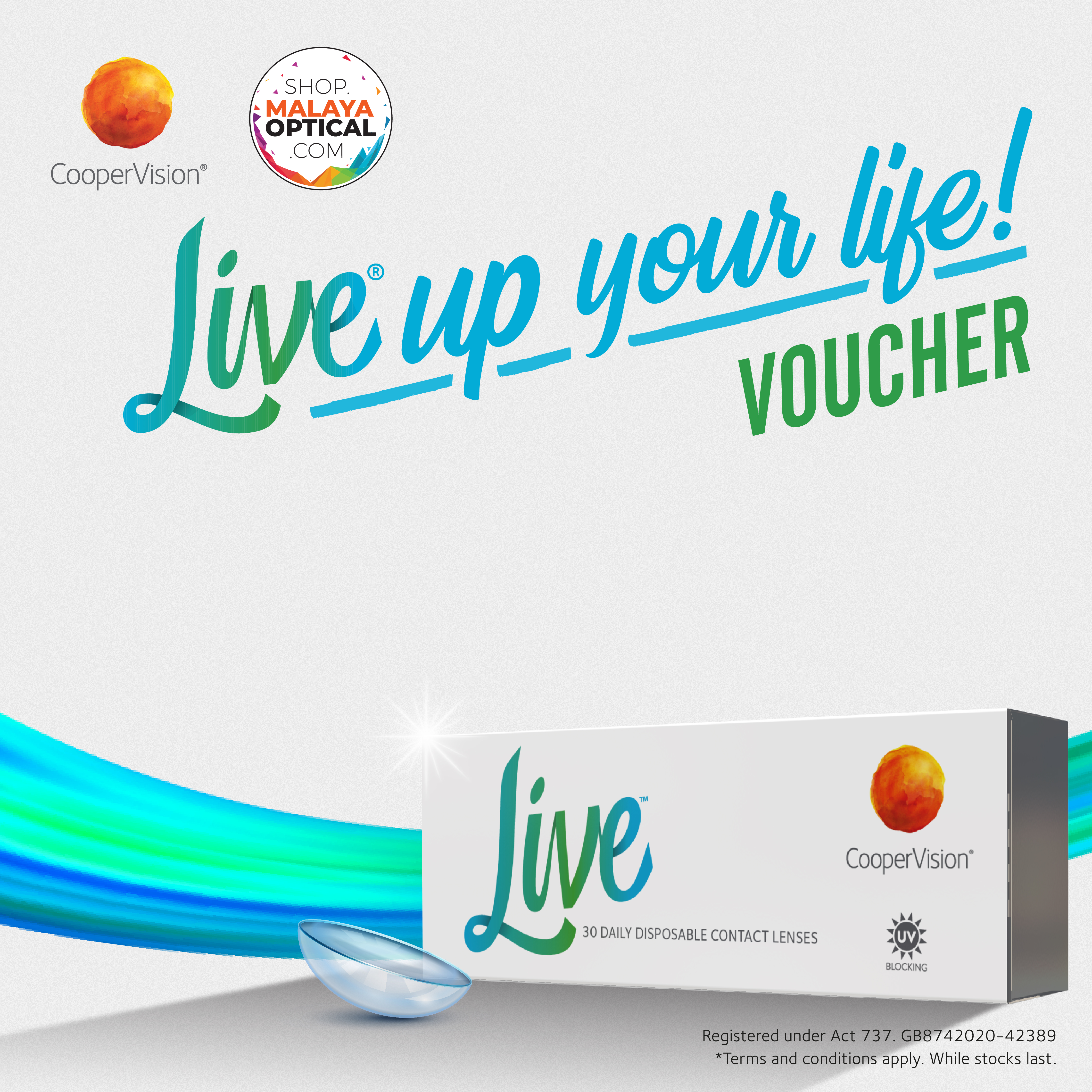 Time To Live Up Your Life With CooperVision! 
