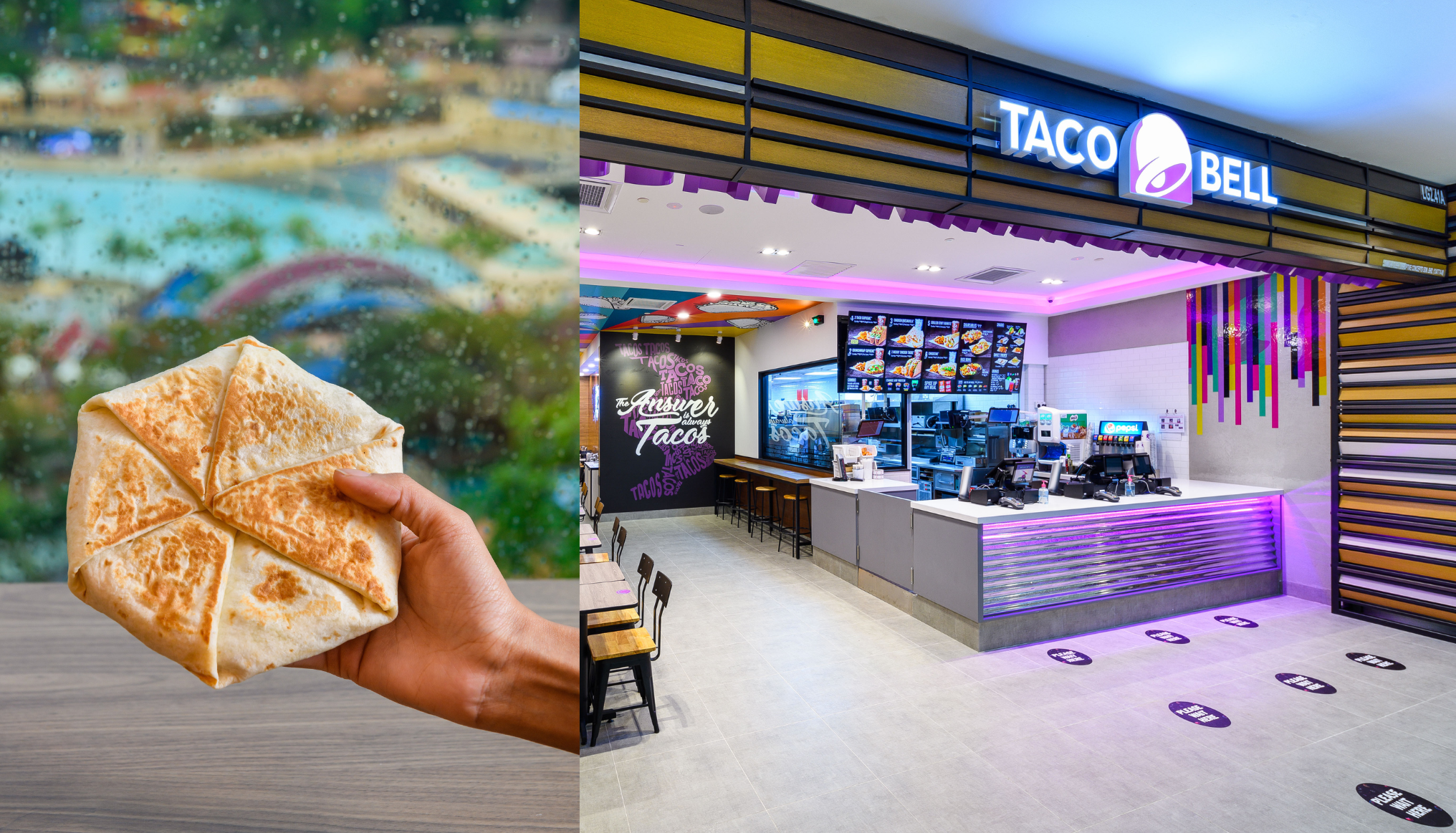 Time to enjoy some taco’s with a view! Also, Taco Bell announced that they’ll be opening more outlets soon!