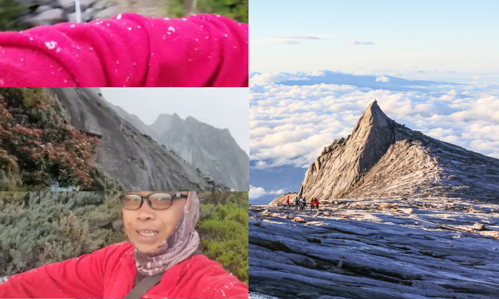 The viral incident that happened atop Mount Kinabalu yesterday was confirmed as sleet or frozen raindrops, not snowflakes, claimed by a Malaysian climatologist.