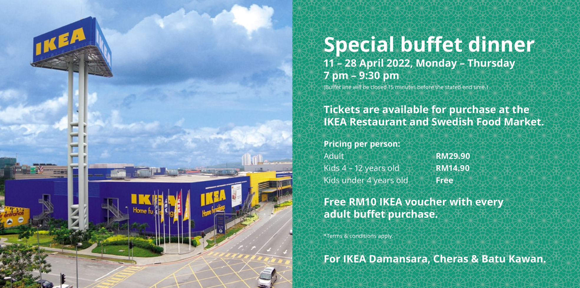 Time to get unlimited meatballs and also a taste of our local dishes at the buffet :D
